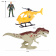 542084 Игровой набор: Охота на Тираннозавра на вертолёте