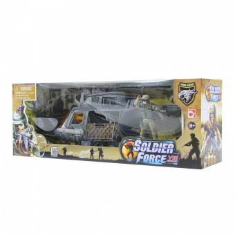521003-2 Игровой набор: Десантный вертолёт с фигуркой пилота